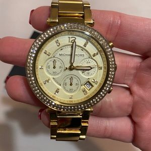 Michael Kors Gold Watch, gently used